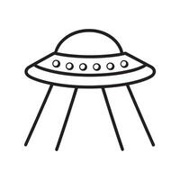 AI generated Alien spaceship ufo transparent vector. ufo, alien, spaceship, png, rocket, plane vector