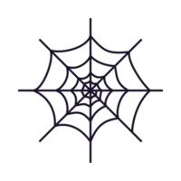 ilustração de teia de aranha png