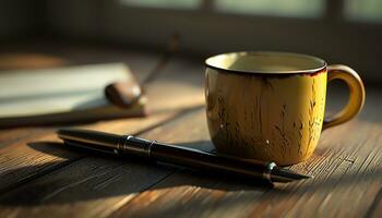 AI generated Detailing Everyday Objects in Minimalistic Solitude photo