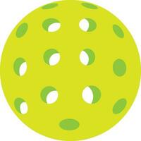 un vistoso pickleball vector. eso es completamente editable. vector