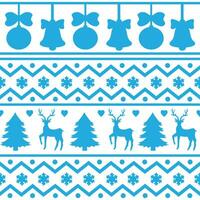 Seamless Scandinavian pattern for Christmas and New Year for winter hat, ugly sweater, jumper, paper or other designs. vector