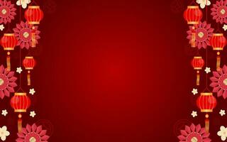 Chinese New Year Festivity Background vector