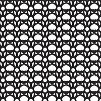 seamless abstract tribal owl pattern vector