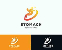 stomach care logo designs concept vector, Stomach logo designs template vector