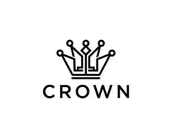 Template Vector Logo Crown