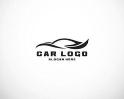 coche logo creativo ilustración vector