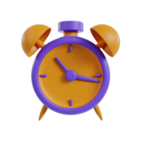 Time management 3d icon render png