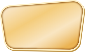 luxe gouden frame png