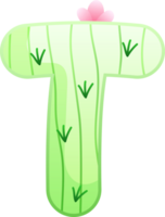 cactus alfabet brief t png