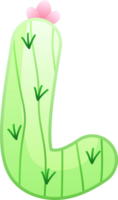 cactus alfabet brief l png