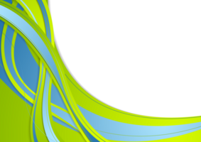 groen blauw abstract golvend achtergrond png