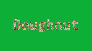 transformeren vullingen en suikerglazuur in smaakvol geneugten met geassorteerd donut magie video