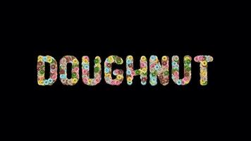 découvrir le l'eau à la bouche la magie de délicieux Donut transition video