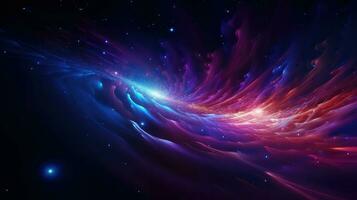 AI generated futuristic future dynamic background photo