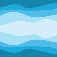 agua ola antecedentes diseño, resumen vector azul Oceano papel tapiz modelo