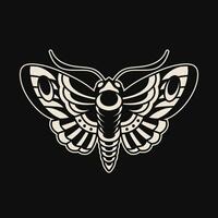 Death moth vector art