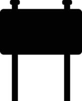 road sign icon in flat isolated on Mockup template for a text. Highway traffic blank plate Road sign in realistic style danger blank warning empty signs. vector for apps web