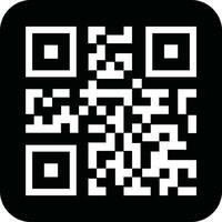 Scan QR code icon in flat. Digital scanning code. isolated on QR code scan for smartphone. Mobile application QR code for payment and phone. vector for apps and website
