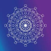 Circular Pattern in form of Mandala vector