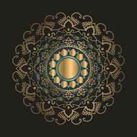Circular Pattern in form of Mandala vector