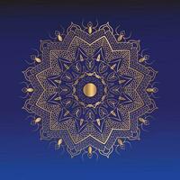 Circular Pattern in form of Mandala vector