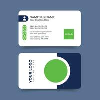 Business card for medical professional, doctors, dentists template vector