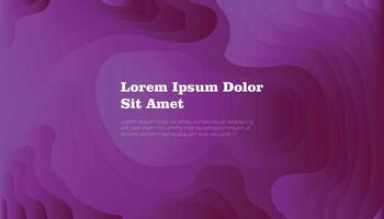 Violet Liquid color background design. Purple Fluid gradient shapes composition. Futuristic design posters. Can be use for lading page, poster or banner Eps10 vector. vector