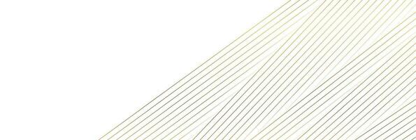 White abstract background with golden lines vector