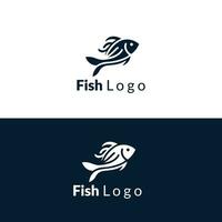 A logo of a fish vector