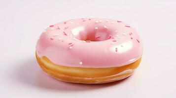 AI generated bakery isolated donut food photo
