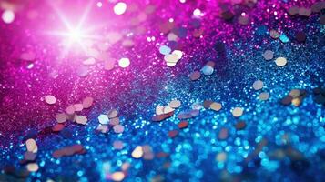 AI generated chic glitter elegant background photo