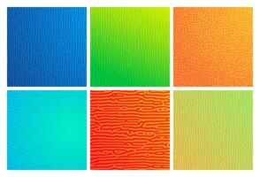 Turing reaction colorful background vector