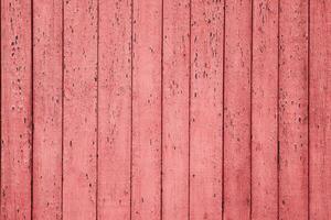 Red wood background, old wooden wall, painted texture. photo