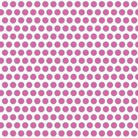 simple abstract seamlees popart pink color rounded polka dot pattern vector