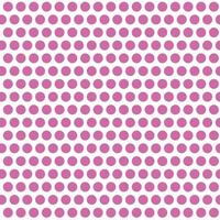 simple abstract seamlees popart pink color rounded polka dot pattern vector