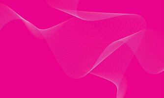 moderno sencillo resumen costureras blanco color ondulado aire línea modelo Arte trabajo en rosado color antecedentes vector