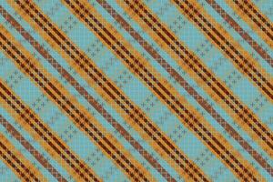 Tartan plaid pattern with texture and summer color. vector