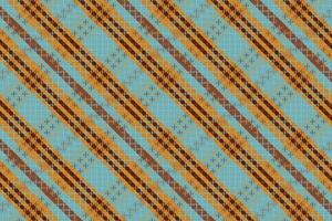 Tartan plaid pattern with texture and summer color. vector