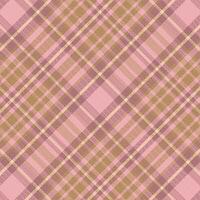 Tartan plaid pattern with texture and summer color. vector