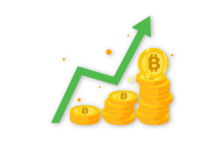 devise échange les taux, or pièces de monnaie avec flèches et transparent Contexte png