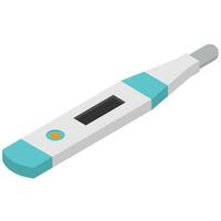 Pen Digital Thermometer vector