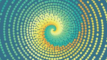 Abstarct spiral round deep space theme simple background. vector