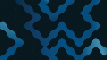 Abstract wavy line dotted hole background. vector