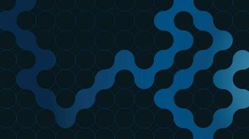 Abstract wavy line dotted hole background. vector