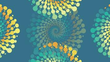 Abstract spiral spinning vortex creative style background. vector