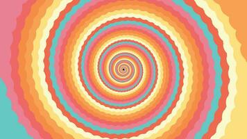 Abstract spiral spinning round vortex style background. vector