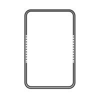 Simple Line Vintage Border Decoration vector