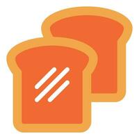 Toast icon for uiux, web, app, infographic, etc vector