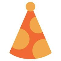 fiesta sombrero icono para uiux, web, aplicación, infografía, etc vector