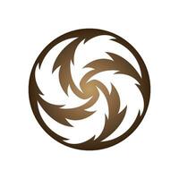 Swirling circles. Abstract spirals and liquid twirls. Hypnotic shapes black vector graphic, vortex symbol.